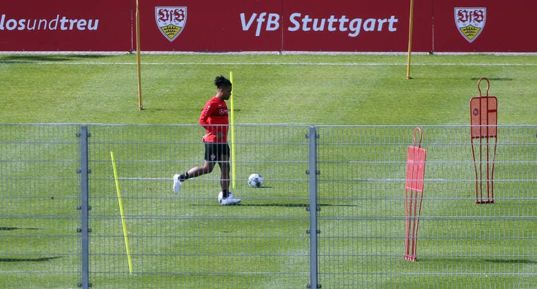 VfB Stuttgart Germany, Stuttgart, 15 04 2020, football, 2 Bundesliga, season 2019 2020, VfB Stuttgart Daniel Didavi