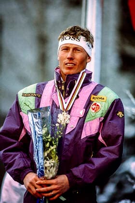 Skiing Zurbiggen Pirmin Zurbriggen of Switzerland competing at the 1989 FIS Alpine World Ski Championships Vail Colorado United States Copyright: xPaulxJxSutton DUOMO PCNx SK8901_000004
