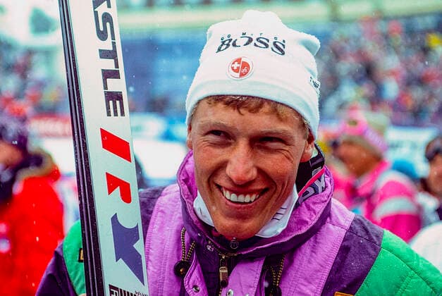 Skiing Zurbiggen Pirmin Zurbriggen of Switzerland competing at the 1989 FIS Alpine World Ski Championships Vail Colorado United States Copyright: xPaulxJxSutton DUOMO PCNx SK8901_016183