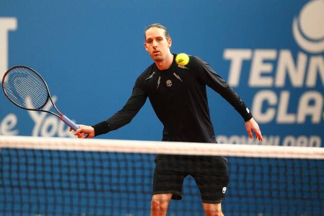 Jean Marc Werner at the Tennis Exhibition Series in Hoehr Grenzhausen Tennis Exhibition Series in Hoehr Grenzhausen Tennis Exhibition Series in Hoehr Grenzhausen Hoehr Grenzhausen Copyright: xEibner-Pressefotox