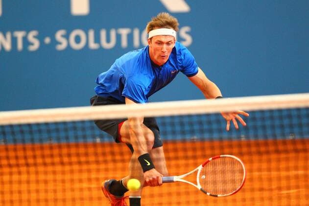 Jan Choinski at the Tennis Exhibition Series in Hoehr Grenzhausen Tennis Exhibition Series in Hoehr Grenzhausen Tennis Exhibition Series in Hoehr Grenzhausen Hoehr Grenzhausen Copyright: xEibner-Pressefotox