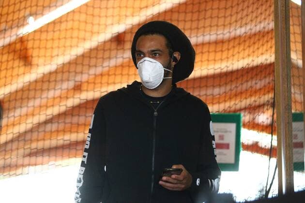 Dustin Brown with a mouthguard at the Tennis Exhibition Series in Hoehr Grenzhausen Tennis Exhibition Series in Hoehr Grenzhausen Tennis Exhibition Series in Hoehr Grenzhausen Hoehr Grenzhausen Copyright: xEibner-Pressefotox