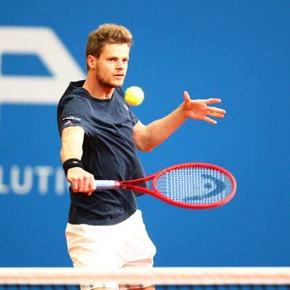 Yannick Hanfmann at the Tennis Exhibition Series in Hoehr Grenzhausen Tennis Exhibition Series in Hoehr Grenzhausen Tennis Exhibition Series in Hoehr Grenzhausen Hoehr Grenzhausen Copyright: xWeissx Eibner-Pressefotox EP_rws