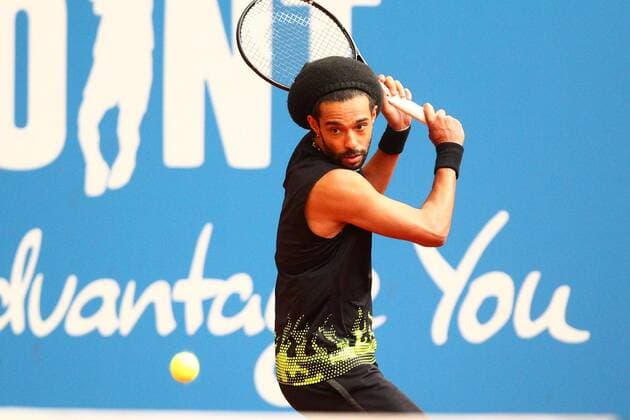 Dustin Brown at the Tennis Exhibition Series in Hoehr Grenzhausen Tennis Exhibition Series in Hoehr Grenzhausen Tennis Exhibition Series in Hoehr Grenzhausen Hoehr Grenzhausen Copyright: xWeissx Eibner-Pressefotox EP_rws