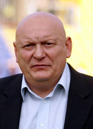02.04.2011 Belgrade(Serbia) from archive men s football black chronicle incidents,violence Slavko Petrovic ex coach of Waldhof Mannheim,Fortuna Duesseldorf,Darmstadt ,Karlsruher SC now head coach of FC Radnik Bijeljina in premijer liga of Bosnia.Slavko is attacked by drunken man who pointed the gun on him at city stadium in Biljeljina.Attacker broke the glass of Slavko s car and gave him several blows.Slavko was attacked because he warned the recreationals to get away from main field where was training of his team. : : 
