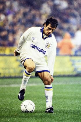 GIANFRANCO ZOLA, Parma, Serie A, Inter vs Parma 3-2, Milano SERIE A 1993-94 INTER-PARMA 3-2
