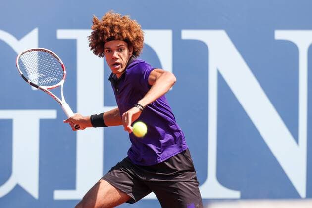 TENNIS - Austrian Pro Series MARIA ENZERSDORF,AUSTRIA,27.MAY.20 - TENNIS - Generali Austrian Pro Series. Image shows Lenny Hampel (AUT). GEPAxpictures xPhilippxBrem