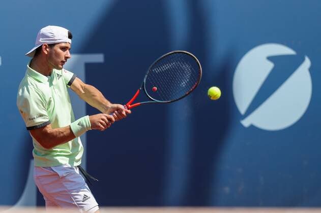 TENNIS - Austrian Pro Series MARIA ENZERSDORF,AUSTRIA,27.MAY.20 - TENNIS - Generali Austrian Pro Series. Image shows Marko Andrejic (AUT). GEPAxpictures xPhilippxBrem