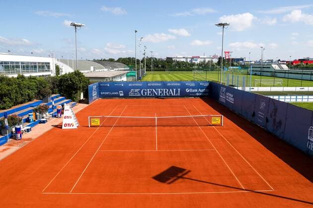 TENNIS - Austrian Pro Series MARIA ENZERSDORF,AUSTRIA,27.MAY.20 - TENNIS - Generali Austrian Pro Series. Image shows an overview over the center court. GEPAxpictures xPhilippxBrem