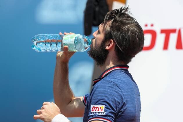 TENNIS - Austrian Pro Series MARIA ENZERSDORF,AUSTRIA,27.MAY.20 - TENNIS - Generali Austrian Pro Series. Image shows Jurij Rodionov (AUT). GEPAxpictures xPhilippxBrem