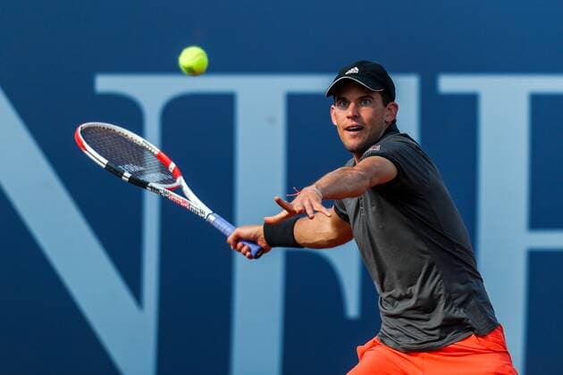 TENNIS - Austrian Pro Series MARIA ENZERSDORF,AUSTRIA,27.MAY.20 - TENNIS - Generali Austrian Pro Series. Image shows Dominic Thiem (AUT). GEPAxpictures xPhilippxBrem