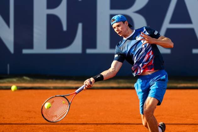 TENNIS - Austrian Pro Series MARIA ENZERSDORF,AUSTRIA,27.MAY.20 - TENNIS - Generali Austrian Pro Series. Image shows Sandro Kopp (AUT). GEPAxpictures xPhilippxBrem