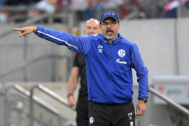 FORTUNA DUESSELDORF FC SCHALKE 04, 27 05 2020 Coach David WAGNER Schalke 04, gestures, gives instructions, Sport Soccer 1 Bundesliga Season 19 20 28 Matchday, 27 05 2020, Merkur Spiel Arena Fortuna Duesseldorf D FC Schalke 04 GE , Photo Anke Waelischmiller SVEN SIMON POOL Only for journalistic purposes Only for editorial use According to the rules of the DFL Deutsche Fussball Liga it is prohibited, to use or have used photographs taken in the stadium and or of the match in the form of sequence images and or video-like photo sequences DFL regulations prohibit any use of photographs as image sequences and or quasi video National and international News Agencies OUT NO RESALE Duesseldorf NRW Germany Poolfoto SVEN SIMON Anke Waelischmiller P ,EDITORIAL USE ONLY