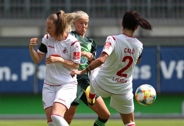 Wolfsburg vs. Cologne, BL Frauen Wolfsburg, Germany 29 05 2020, FUSSBALL VfL Wolfsburg vs 1 FC Köln, Flyeralarm Frauen Bundesliga, Season 2019 20 Pernille Harder VfL Wolfsburg Wolfsburg Wolfsburg