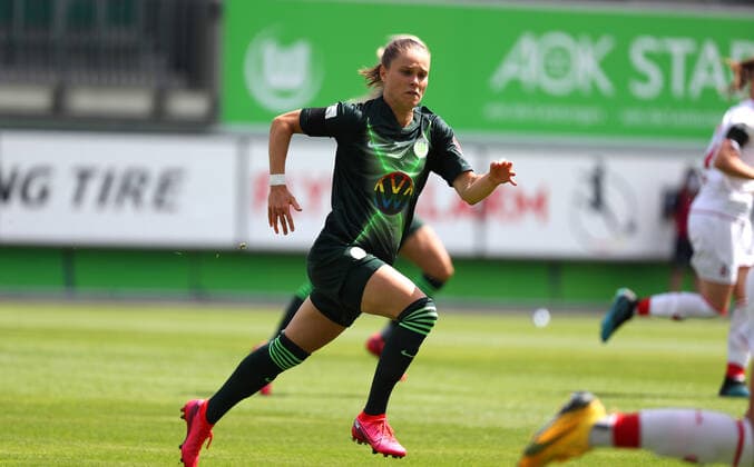 Wolfsburg vs. Cologne, BL Frauen Wolfsburg, Germany 29 05 2020, FUSSBALL VfL Wolfsburg vs 1 FC Köln, Flyeralarm Frauen Bundesliga, Season 2019 20 Ewa Pajor VfL Wolfsburg Wolfsburg Wolfsburg