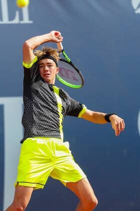 TENNIS - Austrian Pro Series MARIA ENZERSDORF,AUSTRIA,02.JUN.20 - TENNIS - Generali Austrian Pro Series. Image shows Lukas Neumayer (AUT). GEPAxpictures xPhilippxBrem