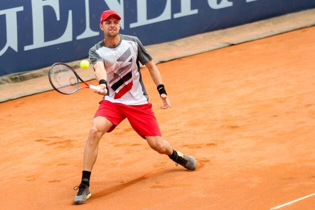 TENNIS - Austrian Pro Series MARIA ENZERSDORF,AUSTRIA,02.JUN.20 - TENNIS - Generali Austrian Pro Series. Image shows Maximilian Neuchrist (AUT). GEPAxpictures xPhilippxBrem