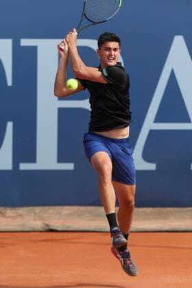 TENNIS - Austrian Pro Series MARIA ENZERSDORF,AUSTRIA,02.JUN.20 - TENNIS - Generali Austrian Pro Series. Image shows Alexander Erler (AUT). GEPAxpictures xPhilippxBrem