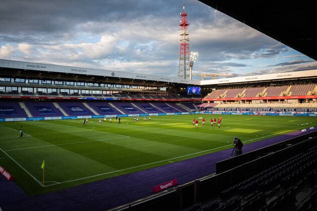 02 06 2020, Generali Arena, Vienna, AUT, 1 FBL, FK Austria Wien vs. FC Flyeralarm Admira, Qualification round, 23 matchday, in the picture empty field during the tipico Bundesliga 23th round match between FK Austria Wien and FC Flyeralarm Admira at the Generali Arena in Vienna, Austria on 2020 06 02 Vienna  EP_gro
