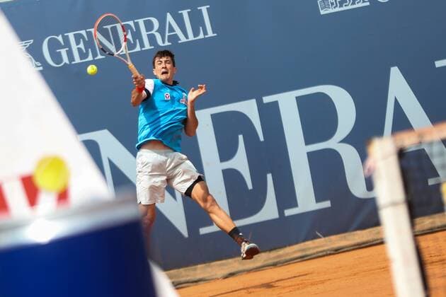 TENNIS - Austrian Pro Series MARIA ENZERSDORF,AUSTRIA,08.JUN.20 - TENNIS - Generali Austrian Pro Series. Image shows Sebastian Ofner (AUT). GEPAxpictures xPhilippxBrem