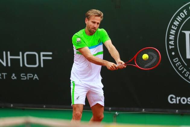 Peter Gojowczyk Tennis Munich Großhesselohe Tannenhof Resort German Mens Series 09 06 2020