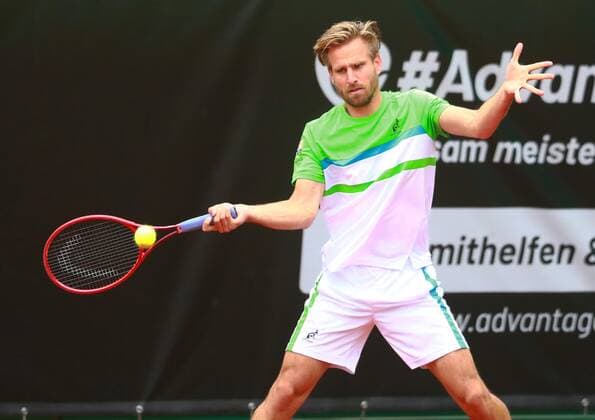 Peter Gojowczyk Tennis Munich Großhesselohe Tannenhof Resort German Mens Series 09 06 2020
