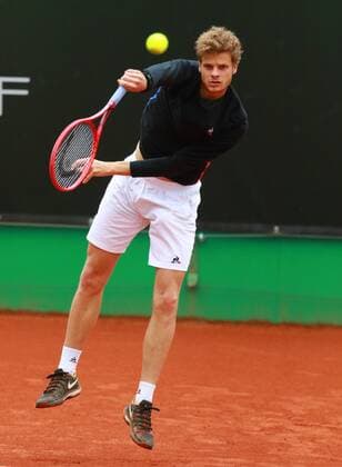 Yannick Hanfmann Tennis Munich Großhesselohe Tannenhof Resort German Mens Series 09 06 2020