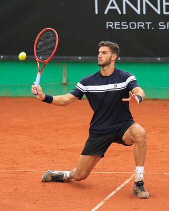 Tobias Simon, Tannenhof Resort German Men s Series, DTB German Pro Series, TC Grosshesselohe, Munich Tannenhof Resort German Men s Series TC Grosshesselohe Grosshesselohe Muenchen Bayern Germany 9 June 2020 Copyright: xJuergenxHasenkopfx