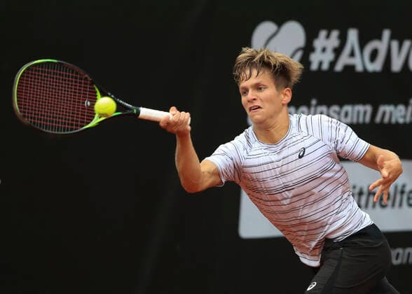 Milan Welte GER , Tannenhof Resort German Men s Series, DTB German Pro Series, TC Grosshesselohe, Munich Tannenhof Resort German Men s Series TC Grosshesselohe Grosshesselohe Muenchen Bayern Germany 10 June 2020 Copyright: xJuergenxHasenkopfx