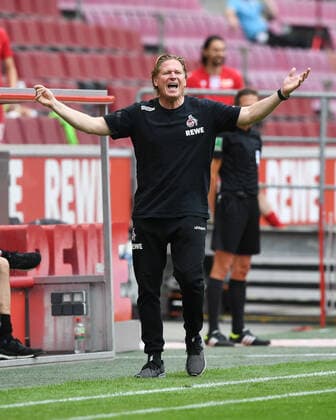1 FC Koeln 1 FC Union Berlin, 13 06 2020 Coach Markus Gisdol 1 FC Koeln Sport Football 1 Bundesliga Season 19 20 31 Matchday 1 FC Koeln 1 FC Union Berlin, 13 06 2020 Photo Matthias Koch POOL DFL REGULATIONS PROHIBIT ANY USE OF PHOTOGRAPHS AS IMAGE SEQUENCES AND OR QUASI VIDEO EDITORIAL USE ONLY NATIONAL AND INTERNATIONAL NEWS AGENCIES OUT Koeln NRW Germany Poolfoto Matthias Koch POOL ,EDITORIAL USE ONLY