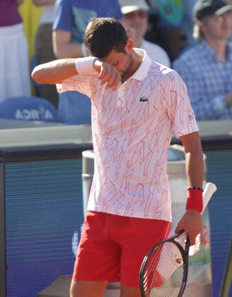 TENNIS - Adria Tour 2020 BELGRAD,SERBIA,14.JUN.20 - TENNIS - Adria Tour 2020. Image shows Novak Djokovic (SRB). GEPAxpictures xAleksandarxDjorovic
