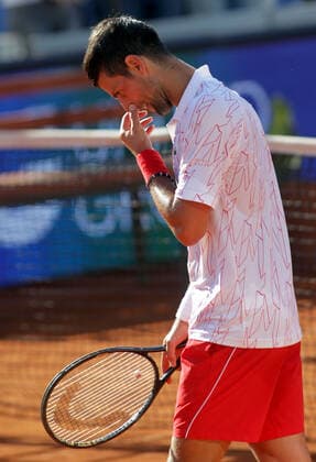 TENNIS - Adria Tour 2020 BELGRAD,SERBIA,14.JUN.20 - TENNIS - Adria Tour 2020. Image shows Novak Djokovic (SRB). GEPAxpictures xAleksandarxDjorovic