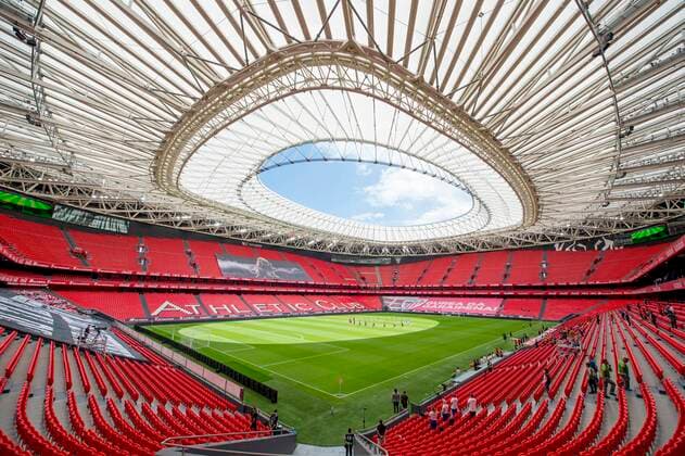 First game of Athletic de Bilbao after the Covid19 crisis at the San Mames stadium against Atletico Madrid, on day 28 of the Spanish soccer league Athletic Bilbao Cordon Press Cordon Press,  xJuanxFlorx xFUTBOLxATHLETICxCLUBxDExBILBAOx
