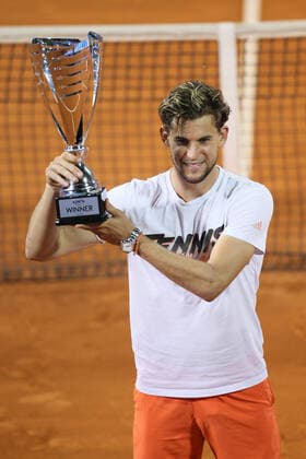 DOMINIC THIEM winner tennis Adria tournament at tennis center Novak,Belgrade 14.06.2020. MarkoxMetlas 