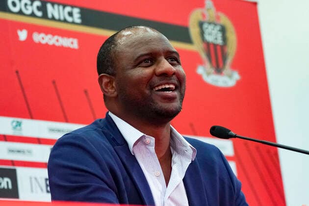 Sport Bilder des Tages Patrick Vieira (entraineur de l OGC Nice) FOOTBALL : Conference de presse de Patrick Vieira entraineur de l OGC Nice - Nice - 15 06 2020 NorbertScanella PanoramiC 