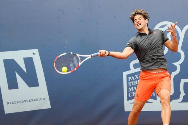 TENNIS - Austrian Pro Series MARIA ENZERSDORF,AUSTRIA,16.JUN.20 - TENNIS - Generali Austrian Pro Series. Image shows Dominic Thiem (AUT). GEPAxpictures xPhilippxBrem