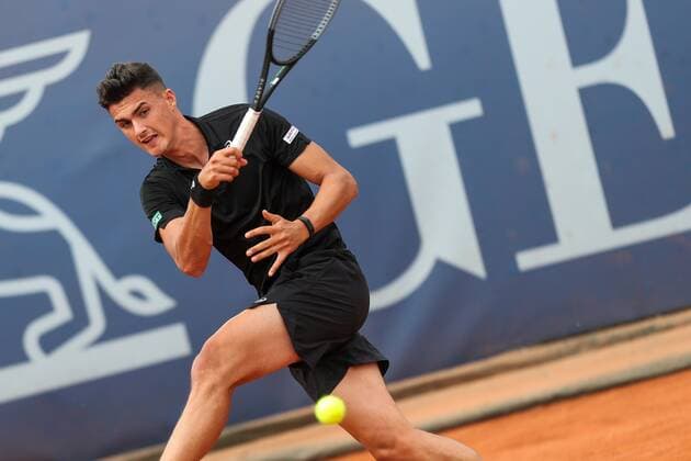 TENNIS - Austrian Pro Series MARIA ENZERSDORF,AUSTRIA,16.JUN.20 - TENNIS - Generali Austrian Pro Series. Image shows Alexander Erler (AUT). GEPAxpictures xPhilippxBrem