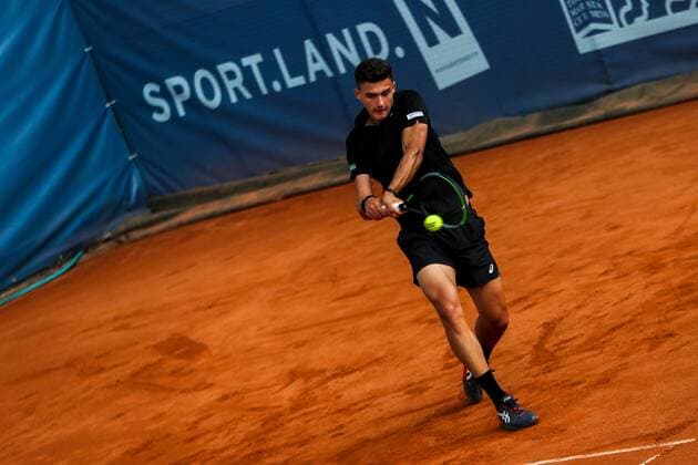 TENNIS - Austrian Pro Series MARIA ENZERSDORF,AUSTRIA,16.JUN.20 - TENNIS - Generali Austrian Pro Series. Image shows Alexander Erler (AUT). GEPAxpictures xPhilippxBrem