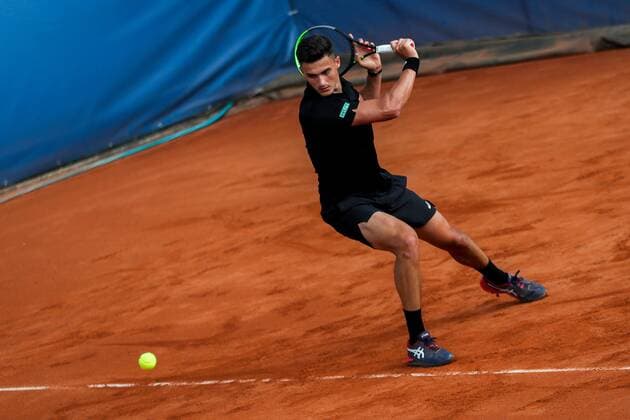 TENNIS - Austrian Pro Series MARIA ENZERSDORF,AUSTRIA,16.JUN.20 - TENNIS - Generali Austrian Pro Series. Image shows Alexander Erler (AUT). GEPAxpictures xPhilippxBrem