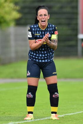 21 06 2020 Football, Women Bundesliga, 2019 2020, 21 Matchday, Bayer 04 Leverkusen 1 FC Cologne Peggy Nietgen Cologne DFB REGULATIONS PROHIBIT ANY USE OF PHOTOGRAPHS AS IMAGE SEQUENCES AND OR QUASI VIDEO Photo Noah Wedel Cologne North Rhine-Westphalia Germany Youth Football Centre Kurtekotten