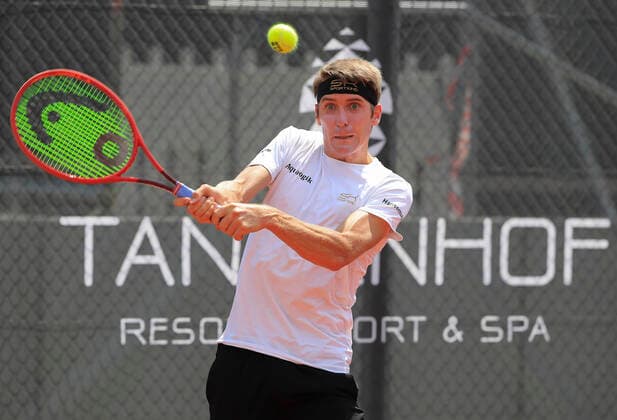 Cedric Marcel Stebe, Tannenhof Resort German Men s Series, DTB German Pro Series, TennisBase, Oberhaching Munich Tannenhof Resort German Men s Series TennisBase Oberhaching Munich Bayern Germany 23 June 2020 Copyright: xJuergenxHasenkopfx