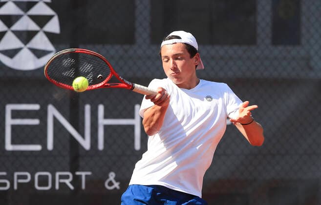 Max Rehberg, Tannenhof Resort German Men s Series, DTB German Pro Series, TennisBase, Oberhaching Munich Tannenhof Resort German Men s Series TennisBase Oberhaching Munich Bayern Germany 23 June 2020 Copyright: xJuergenxHasenkopfx