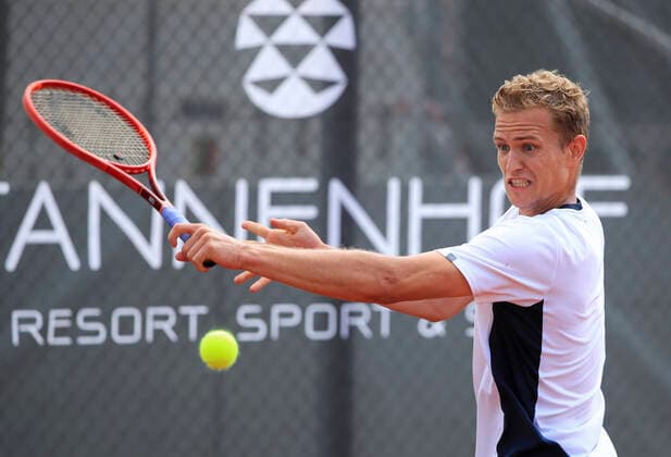 Johannes Haerteis, Tannenhof Resort German Men s Series, DTB German Pro Series, TennisBase, Oberhaching Munich Tannenhof Resort German Men s Series TennisBase Oberhaching Munich Bayern Germany 23 June 2020 Copyright: xJuergenxHasenkopfx
