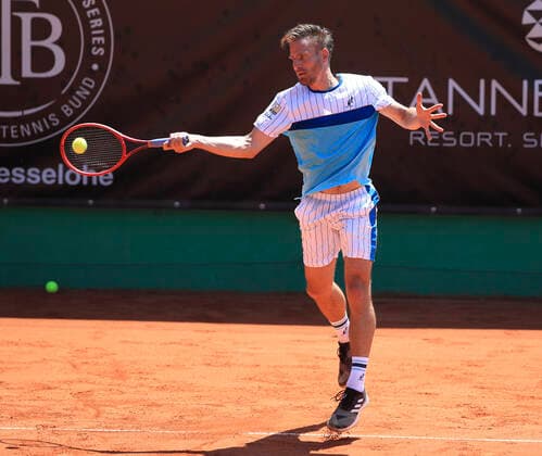 Peter Gojowczyk, Tannenhof Resort German Men s Series, DTB German Pro Series, TC Grosshesselohe, Munich Tannenhof Resort German Men s Series TC Grosshesselohe Grosshesselohe Muenchen Bayern Germany 24 June 2020 Copyright: xJuergenxHasenkopfx