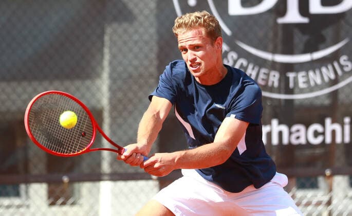Johannes Haerteis, hard ice Tennis Munich, Tennisbase Oberhaching, Tannenhof Resort German Men™s Series, 23 06 2020 PHOTO Mladen Lackovic LakoPress
