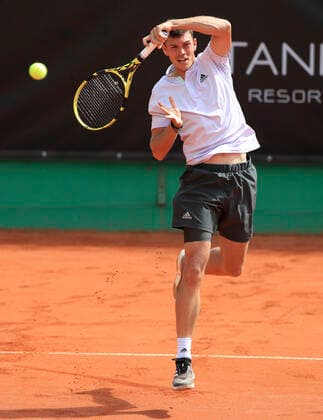 Maximilian Marterer, Tannenhof Resort German Men s Series, DTB German Pro Series, TC Grosshesselohe, Munich Tannenhof Resort German Men s Series TC Grosshesselohe Grosshesselohe Muenchen Bayern Germany 25 June 2020 Copyright: xJuergenxHasenkopfx