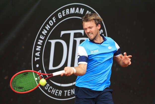 Kevin Krawietz, Tannenhof Resort German Men s Series, DTB German Pro Series, TC Grosshesselohe, Munich Tannenhof Resort German Men s Series TC Grosshesselohe Grosshesselohe Muenchen Bayern Germany 25 June 2020 Copyright: xJuergenxHasenkopfx