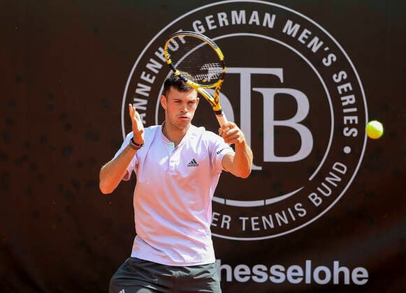 Maximilian Marterer, Tannenhof Resort German Men s Series, DTB German Pro Series, TC Grosshesselohe, Munich Tannenhof Resort German Men s Series TC Grosshesselohe Grosshesselohe Muenchen Bayern Germany 25 June 2020 Copyright: xJuergenxHasenkopfx