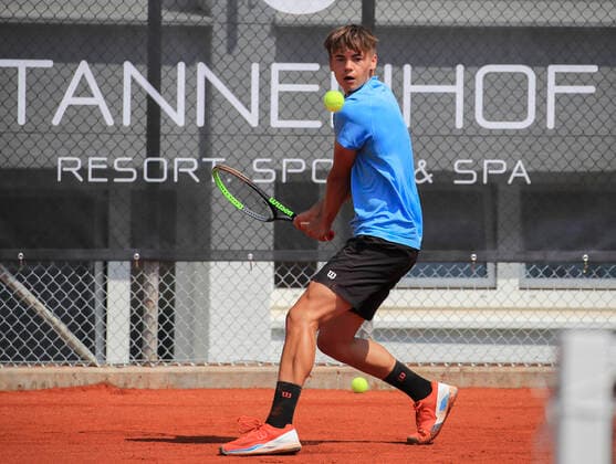 Niklas Guttau, Tannenhof Resort German Men s Series, DTB German Pro Series, TennisBase, Oberhaching Munich Tannenhof Resort German Men s Series TennisBase Oberhaching Munich Bayern Germany 26 June 2020 Copyright: xJuergenxHasenkopfx