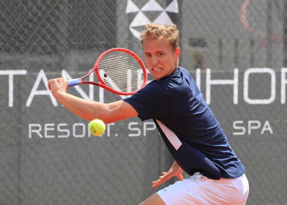 Johannes Haerteis, Tannenhof Resort German Men s Series, DTB German Pro Series, TennisBase, Oberhaching Munich Tannenhof Resort German Men s Series TennisBase Oberhaching Munich Bavaria Germany 26 June 2020 Copyright: xJuergenxHasenkopfx